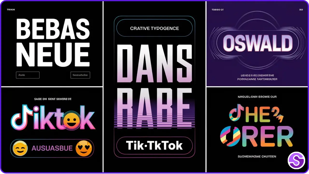 Kreative Schriftarten und Texteffekte für TikTok-Videos