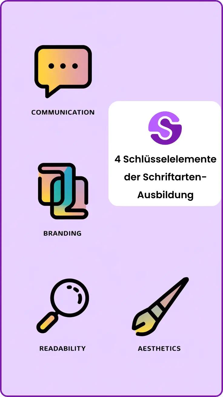 Vorteile der Typografie-Bildung